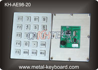 Interface USB ou PS2 industrielle à l'épreuve du vandalisme de clavier en métal de 20 clés