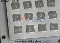 Support de panneau arrière à l'épreuve du vandalisme de clavier numérique de Liquidproof, clavier numérique personnalisable extérieur/d'intérieur