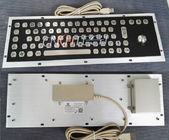 Clavier d'ordinateur industriel en métal de représentation stable, bien clavier compatible de boule de commande