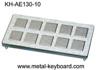 Secouez le clavier industriel industriel de kiosque du clavier PS2 en métal de clés de la preuve 10