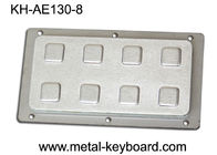 Acier inoxydable de panneau arrière des clés IP65 8 de bâti de claviers numériques industriels de nombre