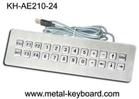 SUS304 a balayé le clavier imperméable de résistant à l'eau de clés du clavier d'ordinateur IP65 24