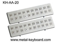 Temps - clavier robuste d'acier inoxydable de preuve avec 20 clés pour le kiosque médical
