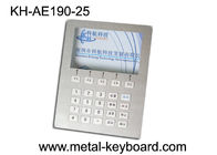 Clavier fait sur commande d'acier inoxydable de disposition, clavier numérique de kiosque de Digital avec 25 clés