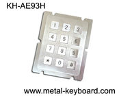 Clavier numérique de bâti de panneau en métal avec 12 clés pour le système de contrôle d'accès