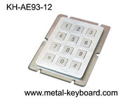 Le clavier numérique industriel imperméable avec la normale 12 clés conçoivent la version