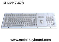 Vandale - clavier industriel de PC de la résistance IP65 avec la boule de commande en métal de 25MM