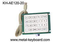 Anti clavier numérique d'acier inoxydable de vandale avec la disposition faite sur commande, clavier numérique de bâti de panneau