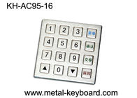 Le pavé numérique 4 x 4 Matrix, l'eau en métal industriel d'IP 65 - rendez le clavier numérique résistant
