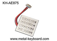 Clavier de kiosque en métal/clavier numérique industriels faits sur commande de Digital avec 16 clés