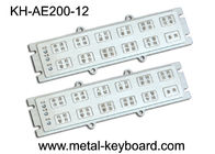 Liquide métallique fait sur commande - rendez le clavier industriel de kiosque en métal avec 12 clés résistant