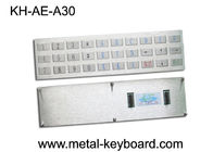 Arrosez le clavier industriel en métal de kiosque extérieur de preuve avec 30 clés anti- rouillées