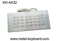 Metal le clavier de remplissage d'acier inoxydable avec les caractères gravés par laser durables