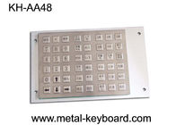 Anti- clavier d'acier inoxydable en métal de vandale pour le kiosque de remplissage avec 48 clés