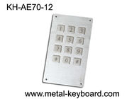 Clavier robuste industriel, clavier de kiosque en métal avec le connecteur mâle 7, clavier numérique 4 x 3
