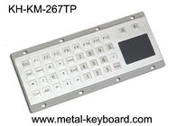 Clavier industriel de bâti de panneau en métal avec le pavé tactile, clavier robuste