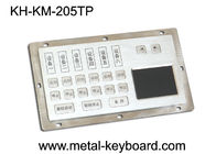 La poussière - clavier de bâti de panneau de preuve avec le matériel d'acier inoxydable pour information - kiosque