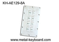 Arrosez le clavier numérique en métal de kiosque de la preuve IP65 avec 8 clés pour des machines d'extraction