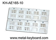 Les clés rocailleuses du clavier numérique 10 en métal de système de contrôle d'accès en métal et la LED s'allument
