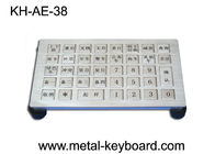 Arrosez les claviers industriels métalliques IP65 de preuve pour le système de contrôle se garant