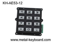 Anti- IP 65, 12 de pavé numérique en métal de vandale boutonnent le clavier numérique d'entrée numérique