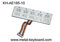 10 clés imperméabilisent le clavier numérique en métal avec la solution de support de panneau supérieur