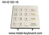 Anti clavier numérique de bâti de panneau de kiosque de clavier numérique en métal de vandale du nombre IP65 extérieur