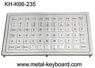 clés rocailleuses du bâti 66 de panneau du clavier 800dpi d'acier inoxydable de 20mA PS2
