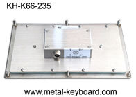 clés rocailleuses du bâti 66 de panneau du clavier 800dpi d'acier inoxydable de 20mA PS2