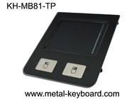 Biens industriels de Touchpad d'acier inoxydable de noir de bâti de panneau de dispositif de pointage de 2 clés