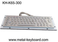 Voyage industriel du clavier 0.5mm de bâti de panneau d'IK10 USB 65Keys