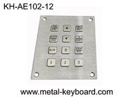 12 le panneau de disposition des clés 3x4 a monté l'acier inoxydable de mise en action du clavier numérique 2mm
