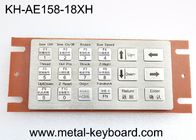 18 clavier numérique d'acier inoxydable du clavier numérique 5VDC en métal de solution de bâti de panneau de clés