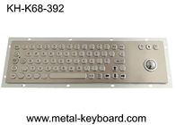Clavier industriel de PC de PS2 USB IP65, clavier de boule de commande de laser des opérations boursières 25mm