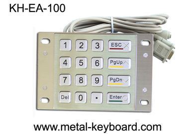 16 pavés numériques de bâti de panneau en métal de clés pour le kiosque d'entrée d'Access