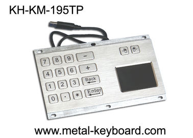 Clavier numérique de bâti de panneau de kiosque du taux IP65, métal rocailleux de clavier