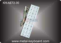 30 clavier de kiosque de vandale des clés IP65 anti- pour le système d'extraction industriel