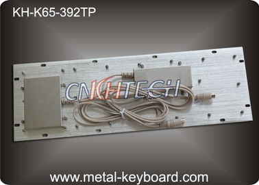 Metal le clavier industriel avec le Touchpad, vandale - clavier métallique de résistance