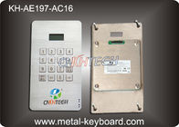 Clavier numérique antipoussière d'acier inoxydable de système d'entrée d'Access avec 16 clés