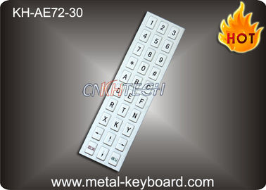 Port USB industriel de clavier en métal de résistant à l'eau de kiosque de 30 clés, disposition de personnalisation