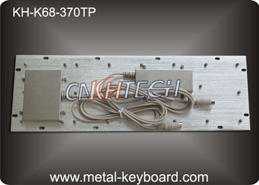Metal le clavier d'ordinateur industriel avec le clavier de touchpad de 70 clés