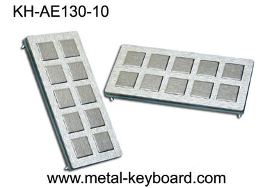 IP65 a évalué le clavier d'acier inoxydable, clés superbes de taille du clavier 10 personnalisables de solides solubles