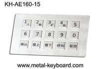 Clavier industriel en métal d'anti vandale, clés superbes de taille du clavier 15 à l'épreuve du vandalisme