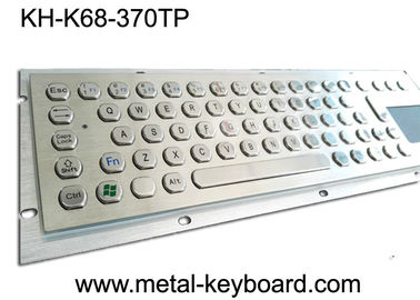 Clavier industriel de représentation stable avec des clés du Touchpad 70, clavier de Touchpad en métal