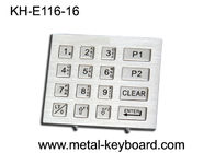 La disposition adaptée aux besoins du client 16 verrouille le clavier numérique, pavé numérique