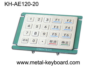 Clavier numérique industriel d'anti vandale de 20 clés, clavier numérique extérieur d'entrée d'Access