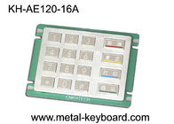 Anti- clavier numérique numérique rouillé de bâti de panneau d'acier inoxydable dans 4x4 Matrix 16 clés