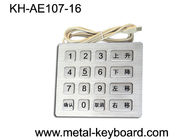 Clavier numérique en métal de kiosque d'acier inoxydable d'interface d'USB avec 16 clés
