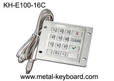Clavier numérique en métal de résistant à l'eau, clés du clavier numérique 16 d'acier inoxydable d'interface de picoseconde /2