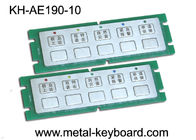 Clavier numérique de bâti de panneau de preuve de la poussière de 10 clés avec la lumière de LED, taille adaptée aux besoins du client